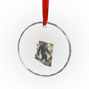 Arizona Cryptid Lover Crystal Glass Ornament Home Of The Mogollon Monster TS12 Print Your Wear