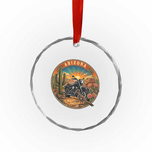 Arizona Pride Crystal Glass Ornament Adventure Scenic Journey Southwest USA TS12 Print Your Wear