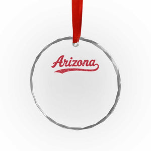 Arizona Varsity Script Classic Sports Jersey Style Crystal Glass Ornament TS11 Print Your Wear