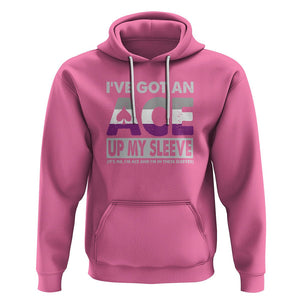 Asexual Hoodie It's Me I'm ACE And I'm In These Sleeves Asexuality LGBTQ TS09 Azalea Printyourwear