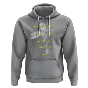 Ash Wednesday Hoodie Remember That You Are Dust And To Dust You Shall Return Christian TS09 Sport Gray Printyourwear