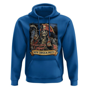 ATF Alcohol Tobacco Firearms Now That's A Party Hoodie TS09 Royal Blue Print Your Wear