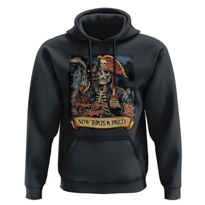 ATF Alcohol Tobacco Firearms Now That's A Party Hoodie TS09 Black Print Your Wear
