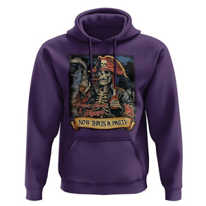 ATF Alcohol Tobacco Firearms Now That's A Party Hoodie TS09 Purple Print Your Wear