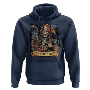 ATF Alcohol Tobacco Firearms Now That's A Party Hoodie TS09 Navy Print Your Wear