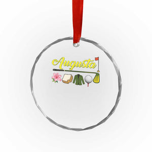 Augusta Georgia Golf Traditions Vintage Crystal Glass Ornament Pimento Cheese Southern Golfing Fan TS10 Print Your Wear