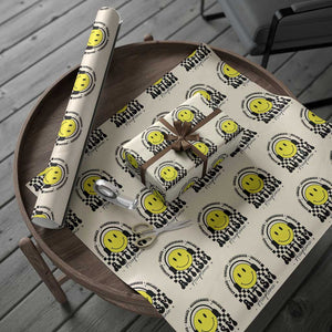 Autism Acceptance Wrapping Paper Roll Advocate Educate Accomodate Include Special Education TS02 Beige Print Your Wear