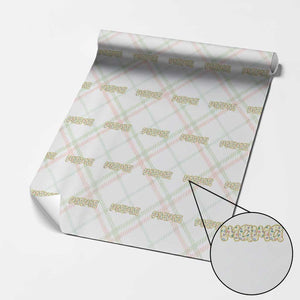 Autism Mama Wrapping Paper Roll Autism Awareness Mental Health Puzzle Glitter Print TS11 Christmas Plaid Print Your Wear