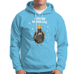 Baaah Humbug Funny Sheep Anti Christmas Lights Hoodie TS09 Printyourwear