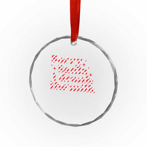 Baby Crystal Glass Ornament Sorry Santa I Drank The Milk Candy Cane TS10 Print Your Wear