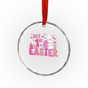 Baby First Easter Crystal Glass Ornament Cute Newborn Gift Bunny Rabbit TS10 Print Your Wear
