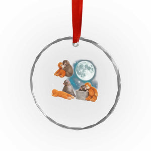 Baby Monkey Punch Crystal Glass Ornament Team Punch Monkey Viral Trend TS14 Print Your Wear
