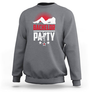Bachelor Party Sweatshirt Bachelor Party TS02 Charcoal Printyourwear