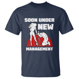 Bachelor Party T Shirt Soon Under New Management TS02 Navy Printyourwear