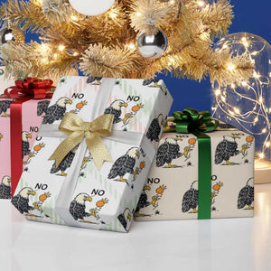 Bald Eagle No Kings In America Wrapping Paper Roll No Orange We The People Patriotic Political Statement TS02 Print Your Wear