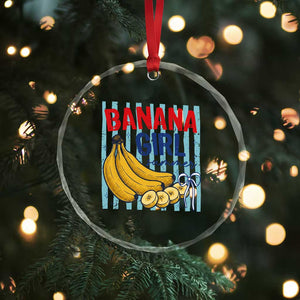 Banana Girl Summer Crystal Glass Ornament Summer Fruit Beach Vacation TS14 Print Your Wear
