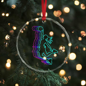 Basketball Girl Crystal Glass Ornament Player Slam Dunk Teens Girls TS10 Print Your Wear