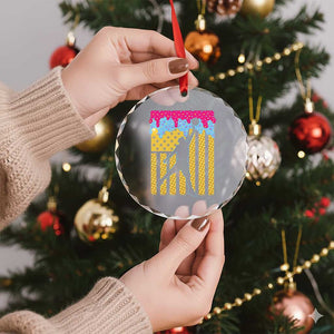 Basketball Ice Cream Drip American Flag Youth Players Crystal Glass Ornament TS11 Print Your Wear