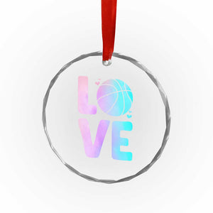 Basketball Lovers Crystal Glass Ornament Basketball Mom Sports Fan TS10 Print Your Wear