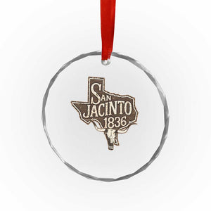 Battle of San Jacinto 1836 Texas History Independence Day Crystal Glass Ornament TS11 Print Your Wear