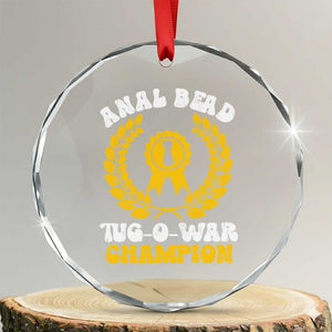 Bead Tug O War Champion Crystal Glass Ornament Funny Sarcastic Saying Weird Gag Gift TS10 Print Your Wear