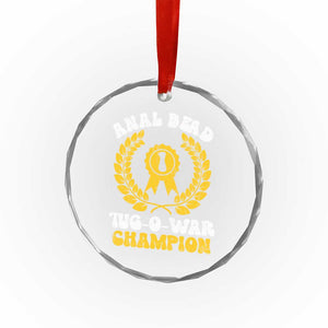 Bead Tug O War Champion Crystal Glass Ornament Funny Sarcastic Saying Weird Gag Gift TS10 Print Your Wear