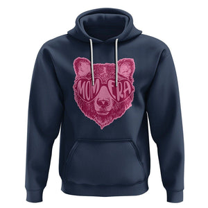 Bear Mom Era Hoodie Mother's Day Cool Mom Club Pink Mama TS02 Navy Printyourwear
