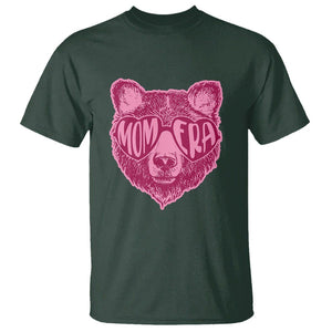 Bear Mom Era T Shirt Mother's Day Cool Mom Club Pink Mama TS02 Dark Forest Green Printyourwear