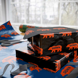 CFB Game Day Apparel Wrapping Paper Roll Down Vintage Trendy TS10 Black Print Your Wear