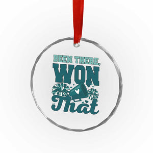 Been There Won That Cheer Spirit Crystal Glass Ornament Game Day Champions Sport Fans TS02 Print Your Wear