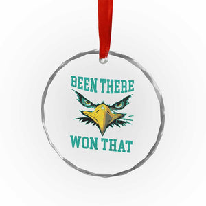 Been There Won That Crystal Glass Ornament Fierce Eagle Eyes TS02 Print Your Wear