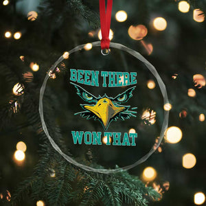 Been There Won That Crystal Glass Ornament Fierce Eagle Eyes TS02 Print Your Wear