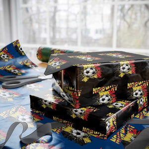 Belgium Belgian Flag Souvenir Belgie Wrapping Paper Roll Game Day Soccer Fans Football