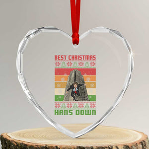 Best Christmas Hans Down Nakatomi 1988 Heart Crystal Glass Ornament TS09 Transparent Glass 3'' Heart Print Your Wear