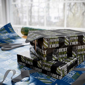 Best Effin’ Father In Law Ever Wrapping Paper Roll FIL Gun American Flag TS10 Black Print Your Wear