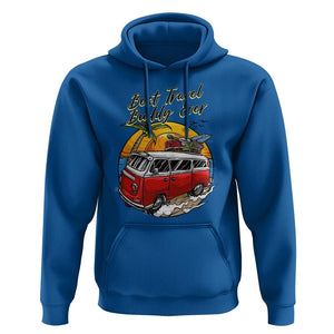 Best Travel Buddy Ever Hoodie Vintage Beach Van Summer Vacation TS11 Royal Blue Print Your Wear
