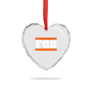 BF Game Day Heart Crystal Glass Ornament FGB Football Fans TS10 Print Your Wear