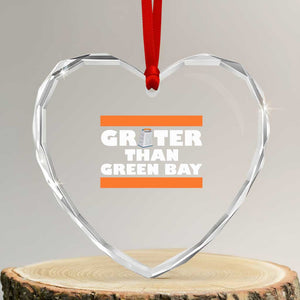 BF Game Day Heart Crystal Glass Ornament Funny Grater Than GB Foolball Fans TS10 Transparent Glass 3'' Heart Print Your Wear