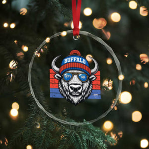 BFB Football Crystal Glass Ornament Vintage 90s Sports Fan Game Day TS10 Print Your Wear