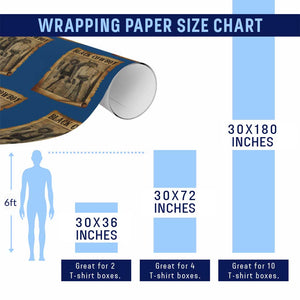 Black Cowboys Wrapping Paper Roll Vintage African American Western Black History TS10 Print Your Wear