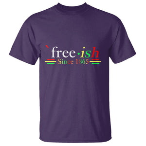 Black History Juneteenth Freedom Emancipation Free-ish T Shirt TS01 Purple Printyourwear