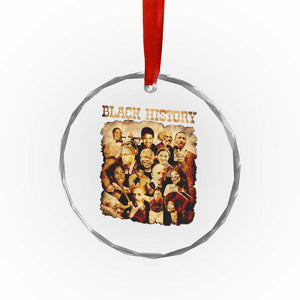 Black History Month Crystal Glass Ornament African American Pride TS14 Print Your Wear
