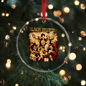 Black History Month Crystal Glass Ornament African American Pride TS14 Print Your Wear