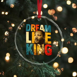 Black History Month Martin Luther King Day Crystal Glass Ornament I Have Dream TS10 Print Your Wear