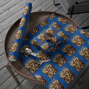 Black History Month Wrapping Paper Roll African American Pride TS14 Blue Print Your Wear