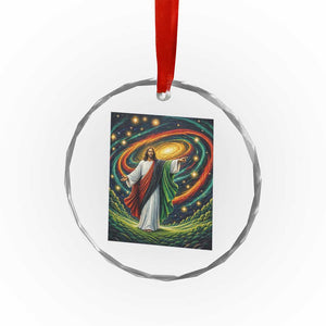 Black Jesus Juneteenth Crystal Glass Ornament African American Christian Pride TS12 Print Your Wear