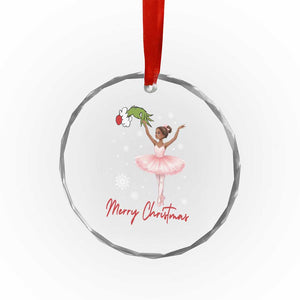 Black Nutcracker Ballet Crystal Glass Ornament Merry Christmas TS14 Print Your Wear
