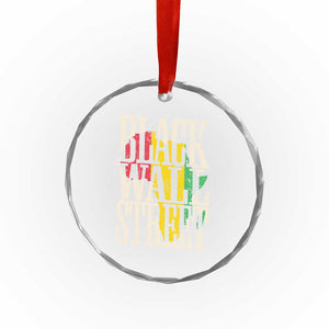 Black Wall Street Crystal Glass Ornament Tulsa Oklahoma Black History Month Africa Map TS11 Print Your Wear