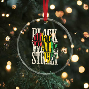 Black Wall Street Crystal Glass Ornament Tulsa Oklahoma Black History Month Africa Map TS11 Print Your Wear