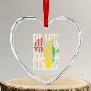 Black Wall Street Heart Crystal Glass Ornament Tulsa Oklahoma Black History Month Africa Map TS11 Transparent Glass 3'' Heart Print Your Wear
